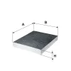 Filter, Innenraumluft FILTRON K 1343A Bild Filter, Innenraumluft FILTRON K 1343A