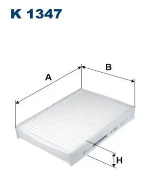 Filter, Innenraumluft FILTRON K 1347