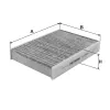 Filter, Innenraumluft FILTRON K 1347A Bild Filter, Innenraumluft FILTRON K 1347A