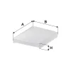 Filter, Innenraumluft FILTRON K 1350 Bild Filter, Innenraumluft FILTRON K 1350