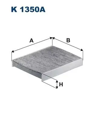 Filter, Innenraumluft FILTRON K 1350A