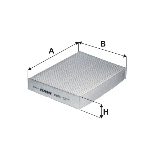 Filter, Innenraumluft FILTRON K 1351 Bild Filter, Innenraumluft FILTRON K 1351