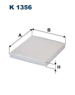 Filter, Innenraumluft FILTRON K 1356