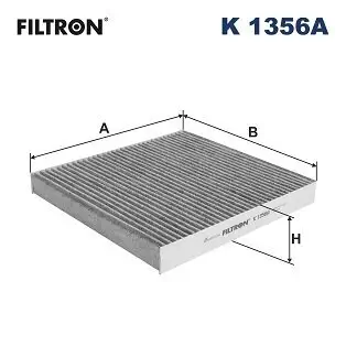Filter, Innenraumluft FILTRON K 1356A Bild Filter, Innenraumluft FILTRON K 1356A