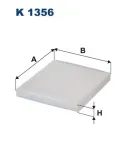 Filter, Innenraumluft FILTRON K 1356