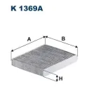 Filter, Innenraumluft FILTRON K 1369A