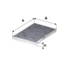 Filter, Innenraumluft FILTRON K 1376A Bild Filter, Innenraumluft FILTRON K 1376A