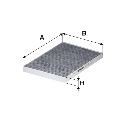 Filter, Innenraumluft FILTRON K 1376A Bild Filter, Innenraumluft FILTRON K 1376A