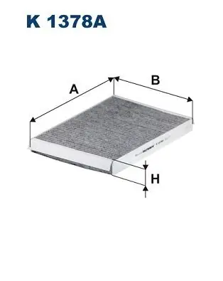 Filter, Innenraumluft FILTRON K 1378A