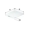 Filter, Innenraumluft FILTRON K 1381 Bild Filter, Innenraumluft FILTRON K 1381