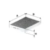 Filter, Innenraumluft FILTRON K 1384A Bild Filter, Innenraumluft FILTRON K 1384A