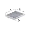 Filter, Innenraumluft FILTRON K 1415A Bild Filter, Innenraumluft FILTRON K 1415A
