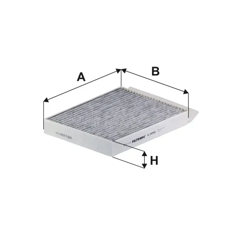 Filter, Innenraumluft FILTRON K 1415A Bild Filter, Innenraumluft FILTRON K 1415A