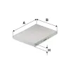 Filter, Innenraumluft FILTRON K 1417 Bild Filter, Innenraumluft FILTRON K 1417