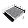 Filter, Innenraumluft FILTRON K 1419A Bild Filter, Innenraumluft FILTRON K 1419A