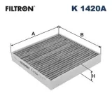Filter, Innenraumluft FILTRON K 1420A