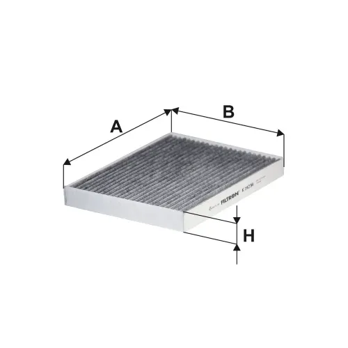 Filter, Innenraumluft FILTRON K 1423A Bild Filter, Innenraumluft FILTRON K 1423A