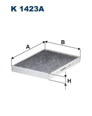 Filter, Innenraumluft FILTRON K 1423A Bild Filter, Innenraumluft FILTRON K 1423A