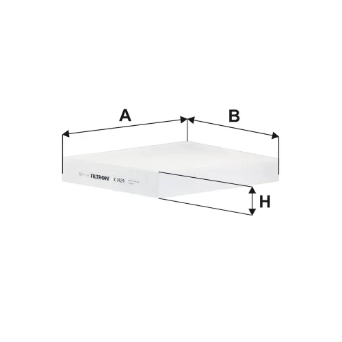 Filter, Innenraumluft FILTRON K 1424 Bild Filter, Innenraumluft FILTRON K 1424