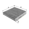 Filter, Innenraumluft FILTRON K 1426A Bild Filter, Innenraumluft FILTRON K 1426A