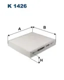 Filter, Innenraumluft FILTRON K 1426