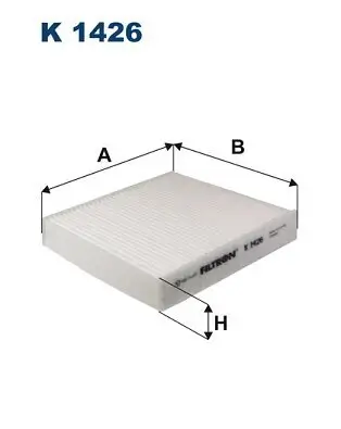 Filter, Innenraumluft FILTRON K 1426 Bild Filter, Innenraumluft FILTRON K 1426