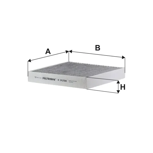 Filter, Innenraumluft FILTRON K 1429A Bild Filter, Innenraumluft FILTRON K 1429A