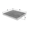 Filter, Innenraumluft FILTRON K 1436A Bild Filter, Innenraumluft FILTRON K 1436A