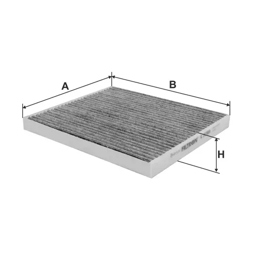Filter, Innenraumluft FILTRON K 1436A Bild Filter, Innenraumluft FILTRON K 1436A