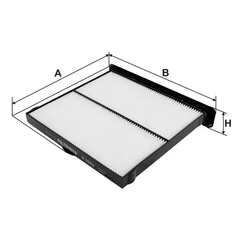 Filter, Innenraumluft FILTRON K 1443 Bild Filter, Innenraumluft FILTRON K 1443