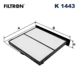Filter, Innenraumluft FILTRON K 1443