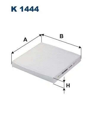 Filter, Innenraumluft FILTRON K 1444 Bild Filter, Innenraumluft FILTRON K 1444