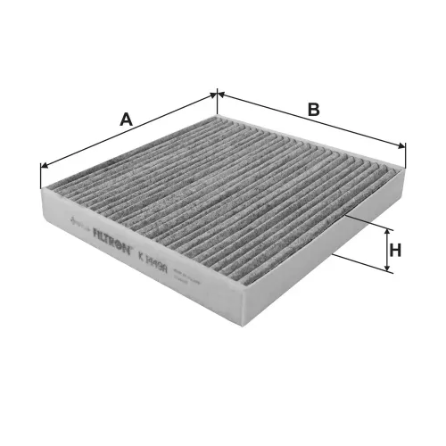 Filter, Innenraumluft FILTRON K 1449A Bild Filter, Innenraumluft FILTRON K 1449A
