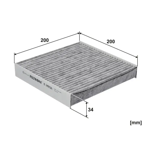 Filter, Innenraumluft FILTRON K 1465A Bild Filter, Innenraumluft FILTRON K 1465A