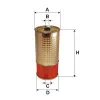 Ölfilter FILTRON OC 601/1 Bild Ölfilter FILTRON OC 601/1