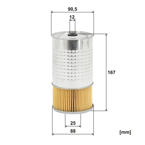Ölfilter FILTRON OC 602 Bild Ölfilter FILTRON OC 602