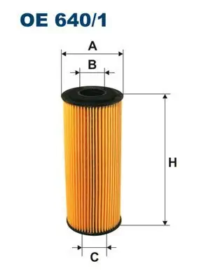 Ölfilter FILTRON OE 640/1 Bild Ölfilter FILTRON OE 640/1