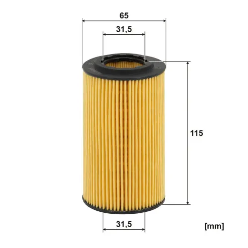 Ölfilter FILTRON OE 640/2 Bild Ölfilter FILTRON OE 640/2