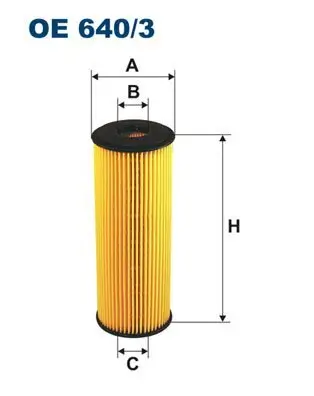 Ölfilter FILTRON OE 640/3