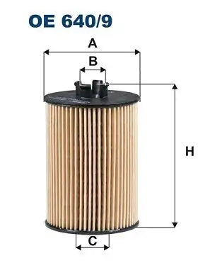 Ölfilter FILTRON OE 640/9