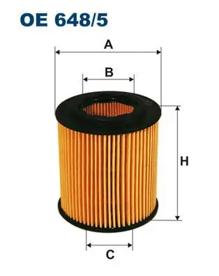 Ölfilter FILTRON OE 648/5