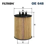 Ölfilter FILTRON OE 648