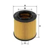Ölfilter FILTRON OE 649/9 Bild Ölfilter FILTRON OE 649/9