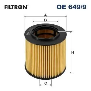 Ölfilter FILTRON OE 649/9 Bild Ölfilter FILTRON OE 649/9