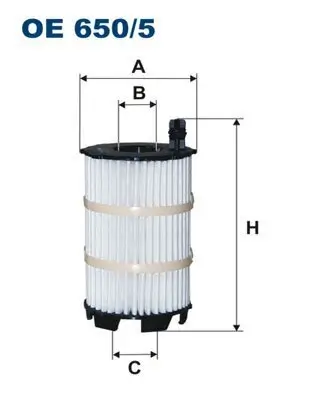 Ölfilter FILTRON OE 650/5