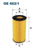 Ölfilter FILTRON OE 662/1
