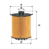 Ölfilter FILTRON OE 662/4 Bild Ölfilter FILTRON OE 662/4