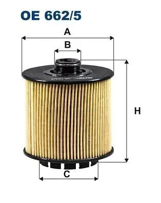Ölfilter FILTRON OE 662/5