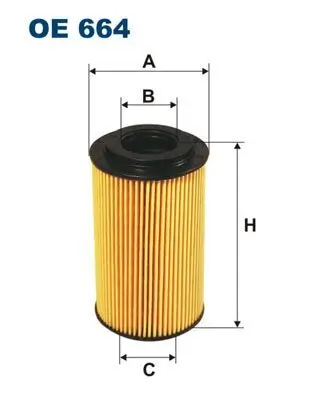 Ölfilter FILTRON OE 664