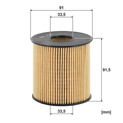 Ölfilter FILTRON OE 666/1 Bild Ölfilter FILTRON OE 666/1